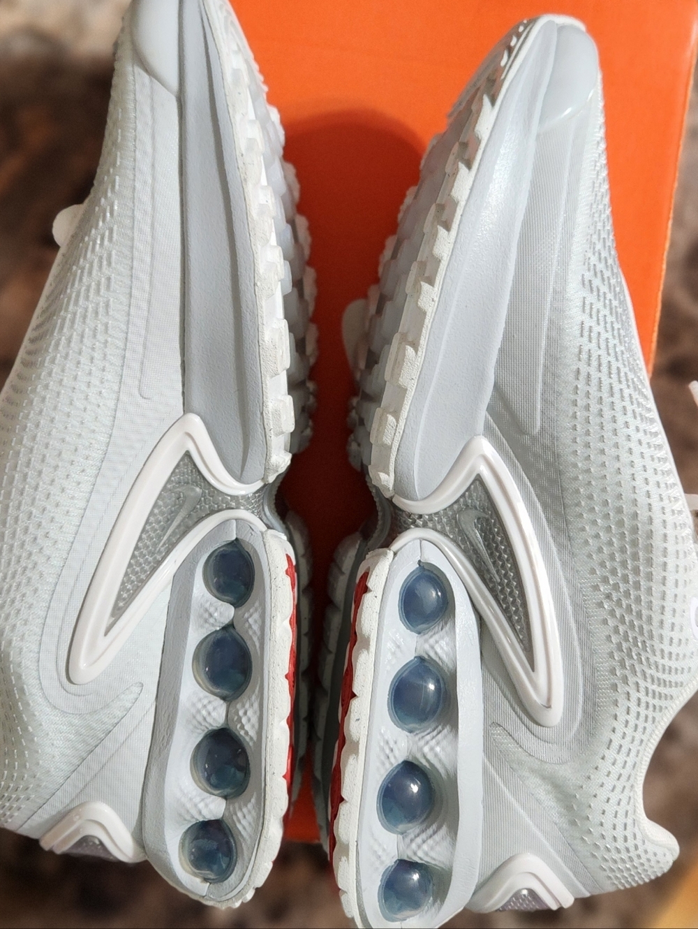 Nike Air Max DN White Mesh Running Sneakers